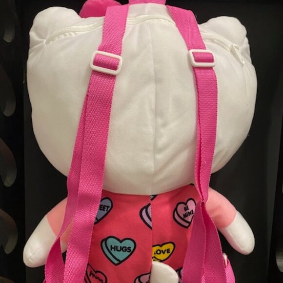 big hello kitty backpack Large 16" Pink serving as Sanrios unofficial mascot hello kitty backpack - song